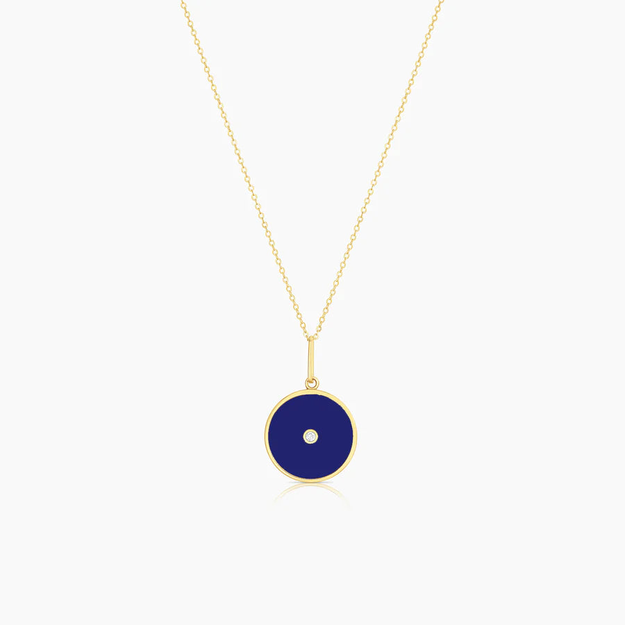 Balia W. Stone Enamel Necklace