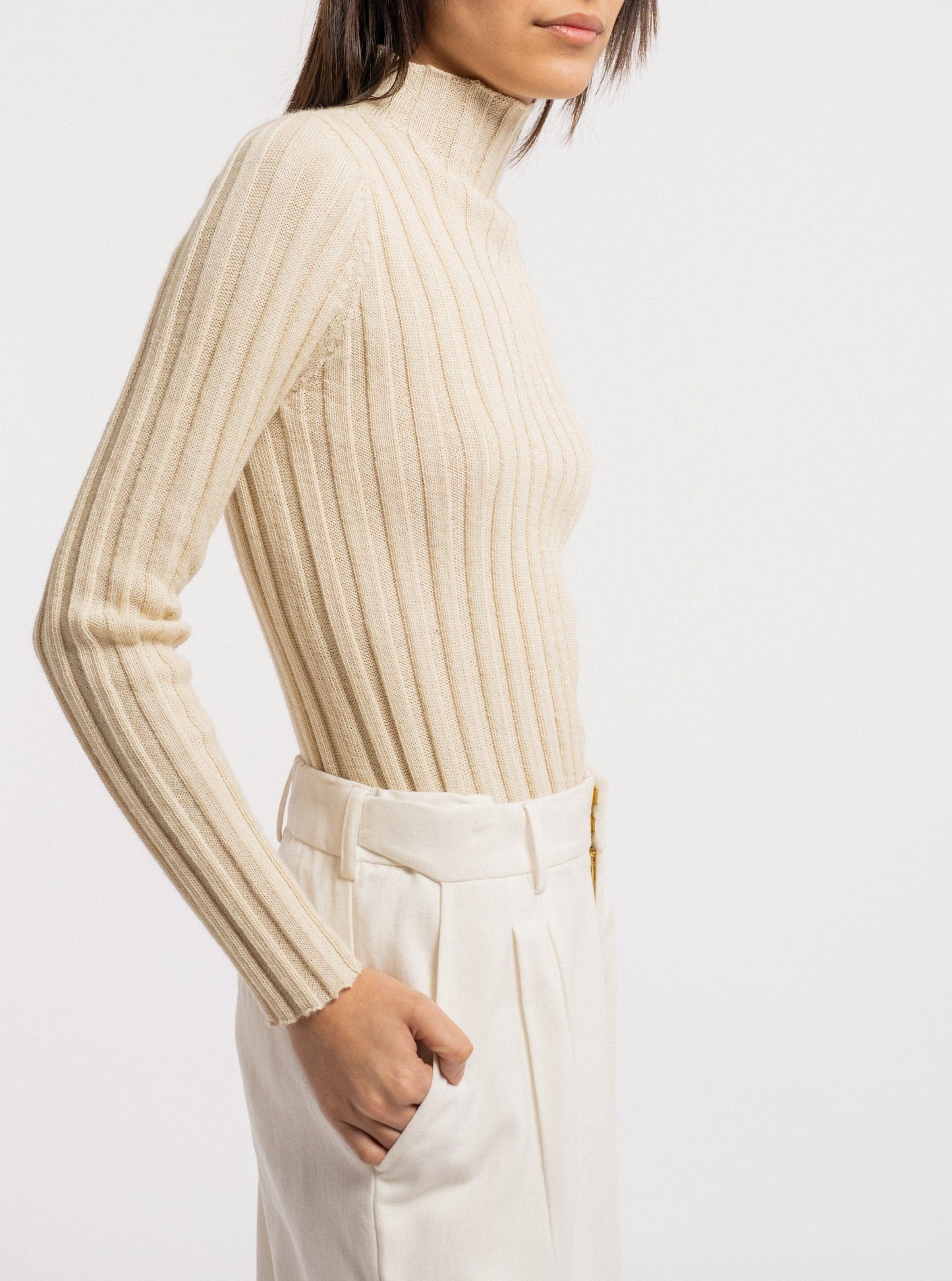Soa Ribbed Turtleneck