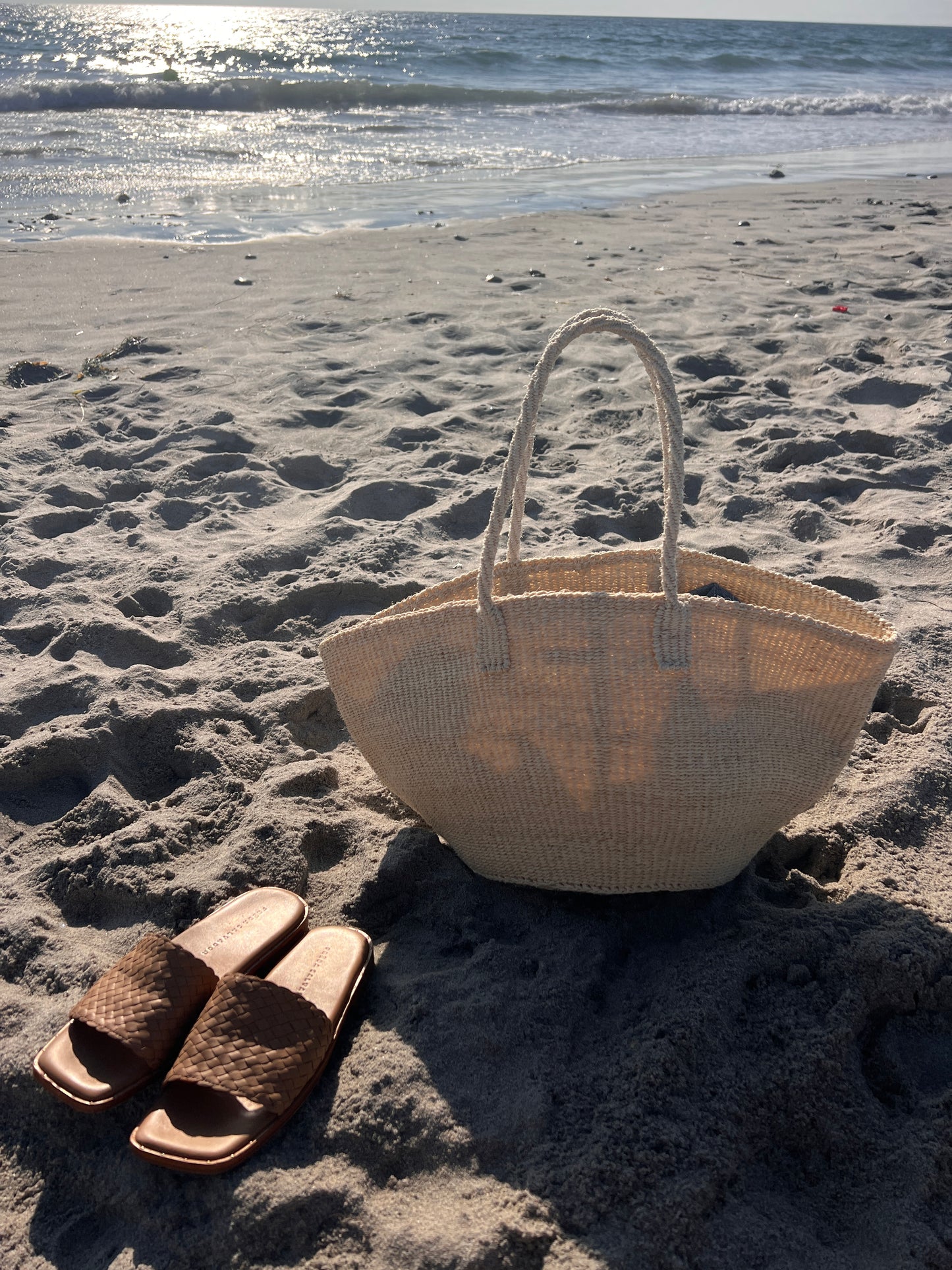 EXCLUSIVE The SHOPPES x Abby Alley Natural Sisal Market Tote