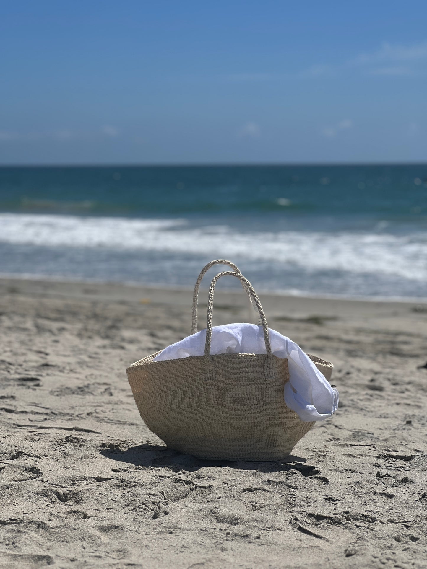 EXCLUSIVE The SHOPPES x Abby Alley Natural Sisal Market Tote