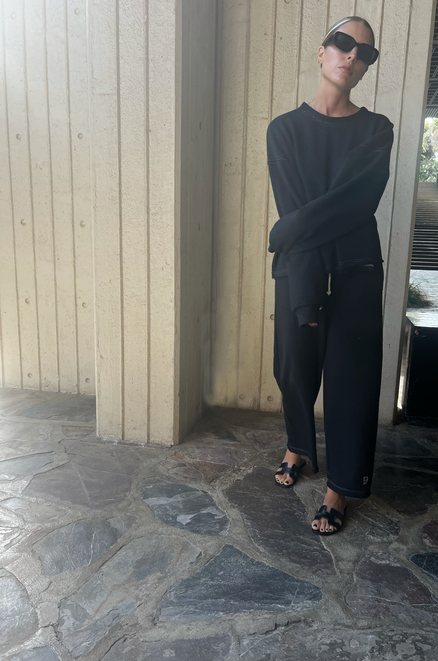 The Reset Sweatpant in Pepper