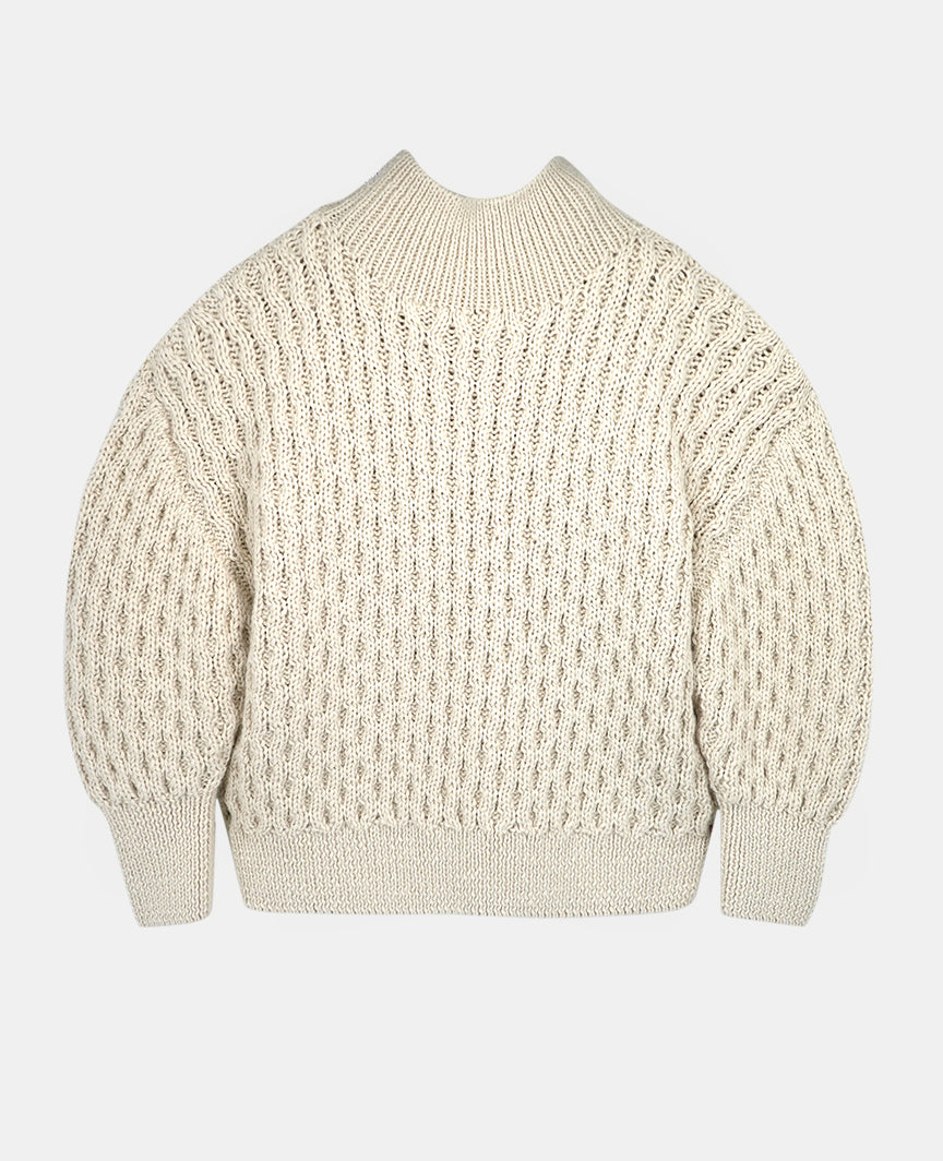 Megeve Honeycomb Turtleneck