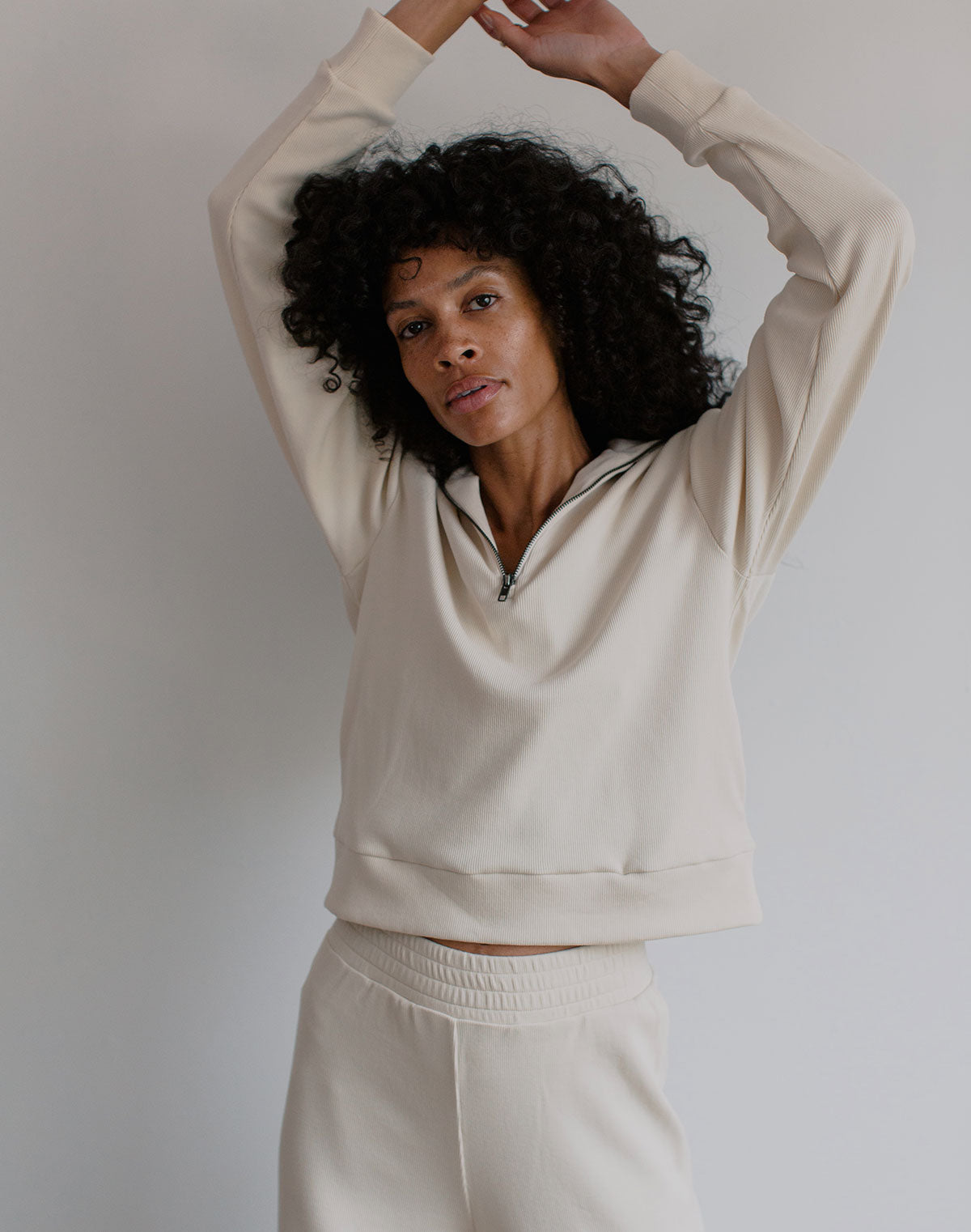 Organic Rib Flare Pant