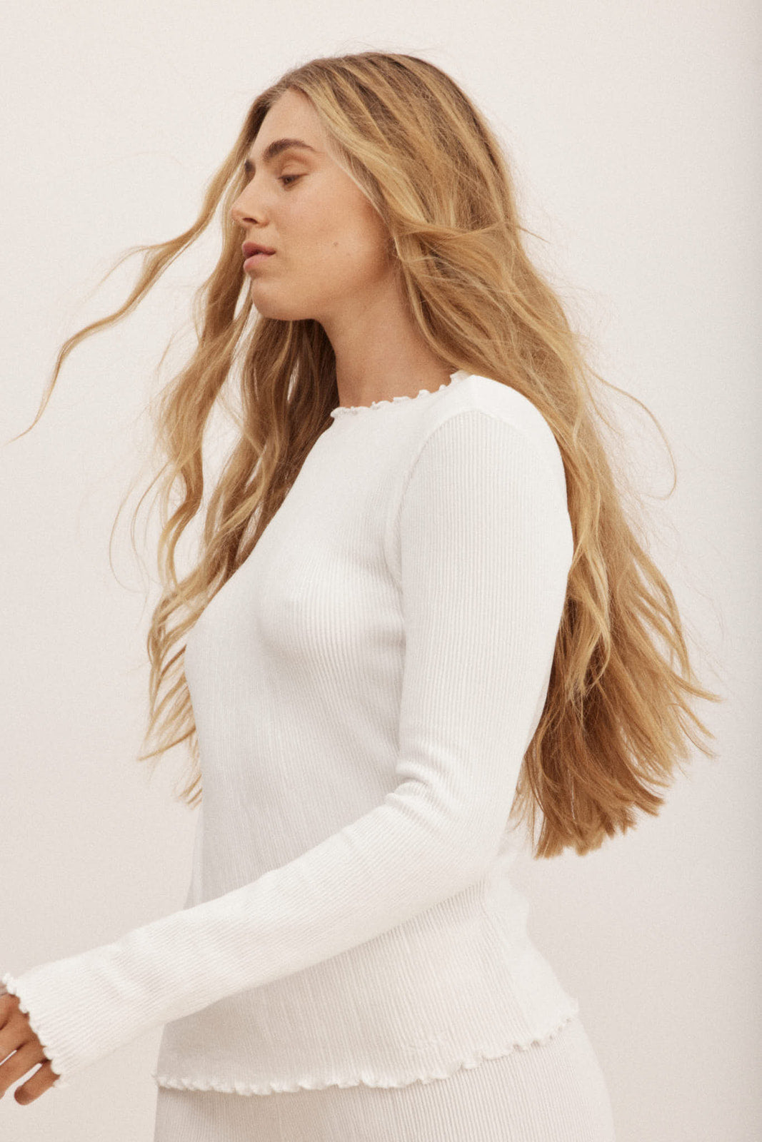 Pleats Long Sleeve Shirt