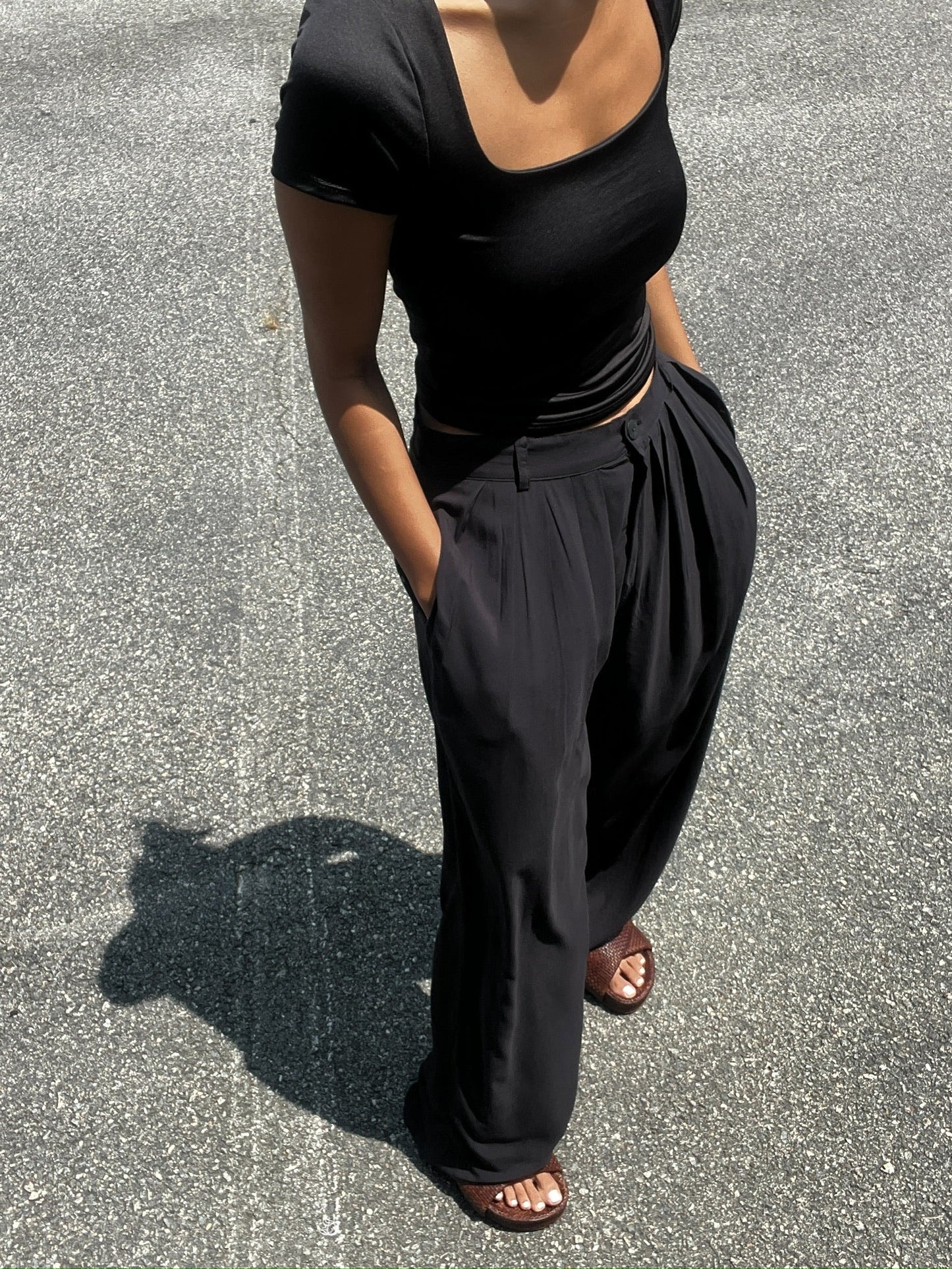Winnie Sandwashed Voile Pant