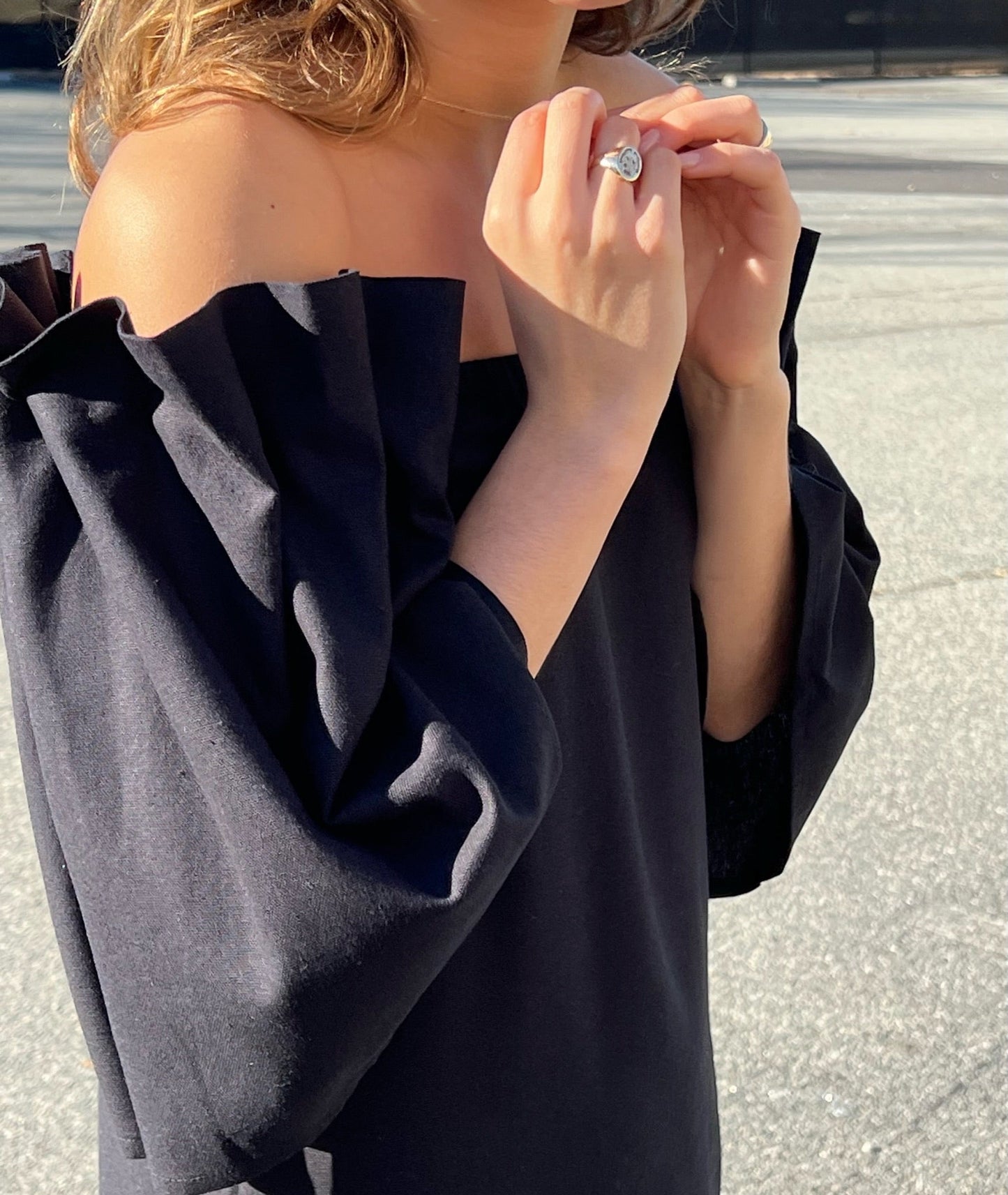 Talu Silk Canvas Dress