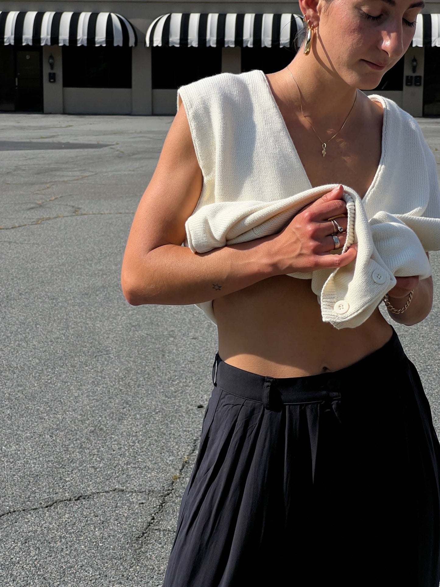Winnie Sandwashed Voile Pant