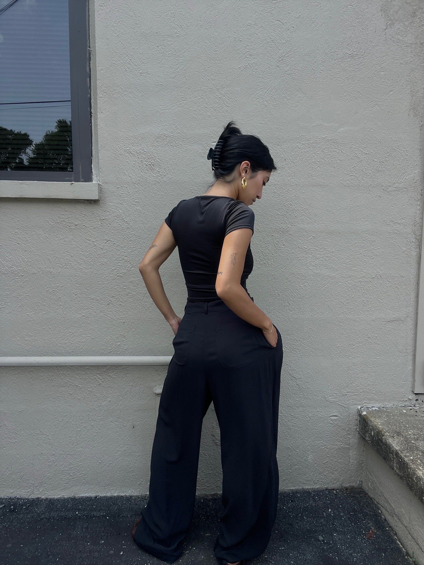 Winnie Sandwashed Voile Pant