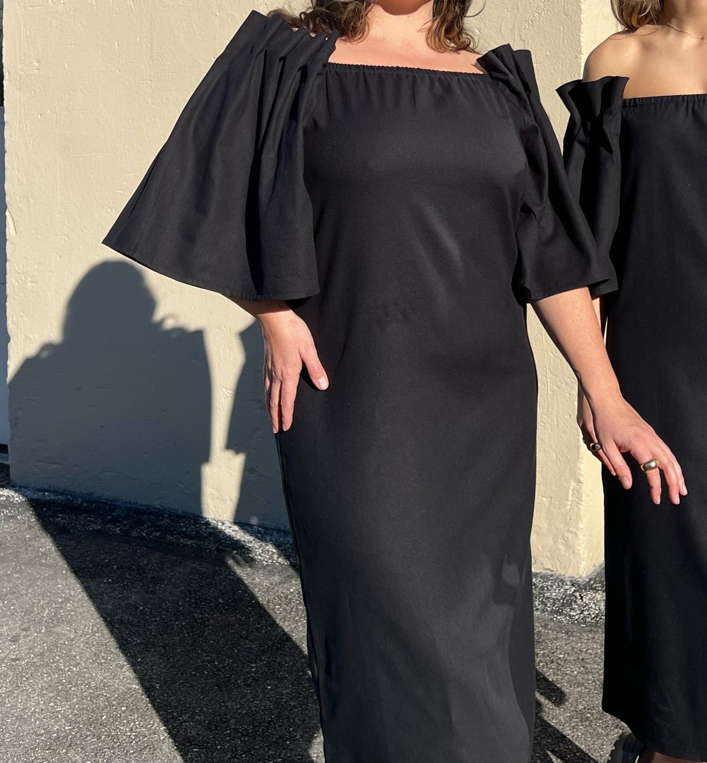 Talu Silk Canvas Dress