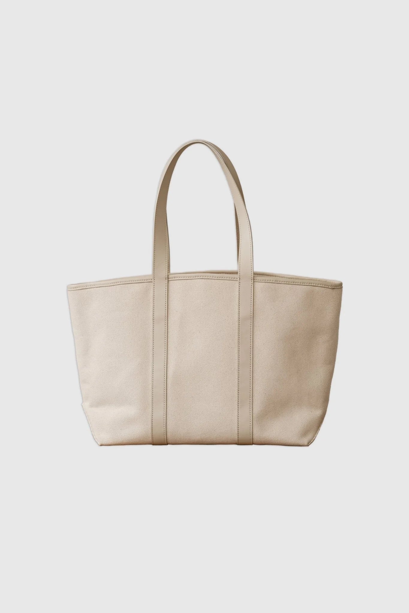 Structured canvas tote sales