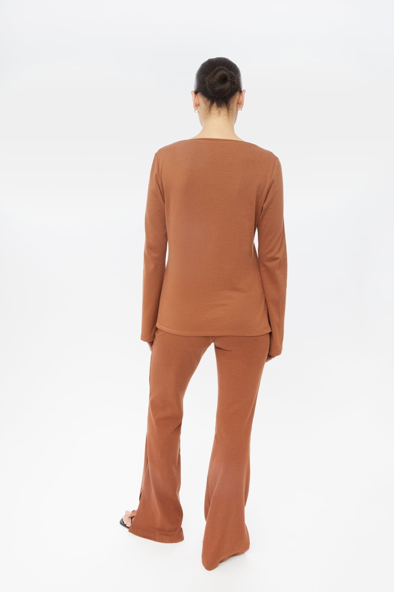 Wool Blend Boatneck Sweater
