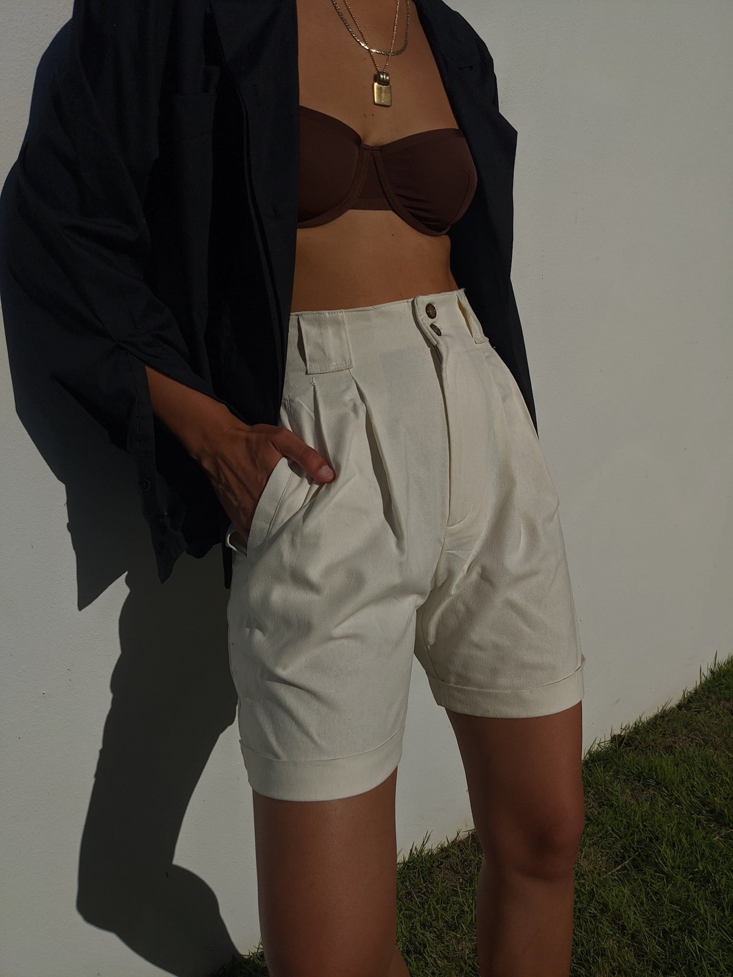 Townes Raw Silk Shorts