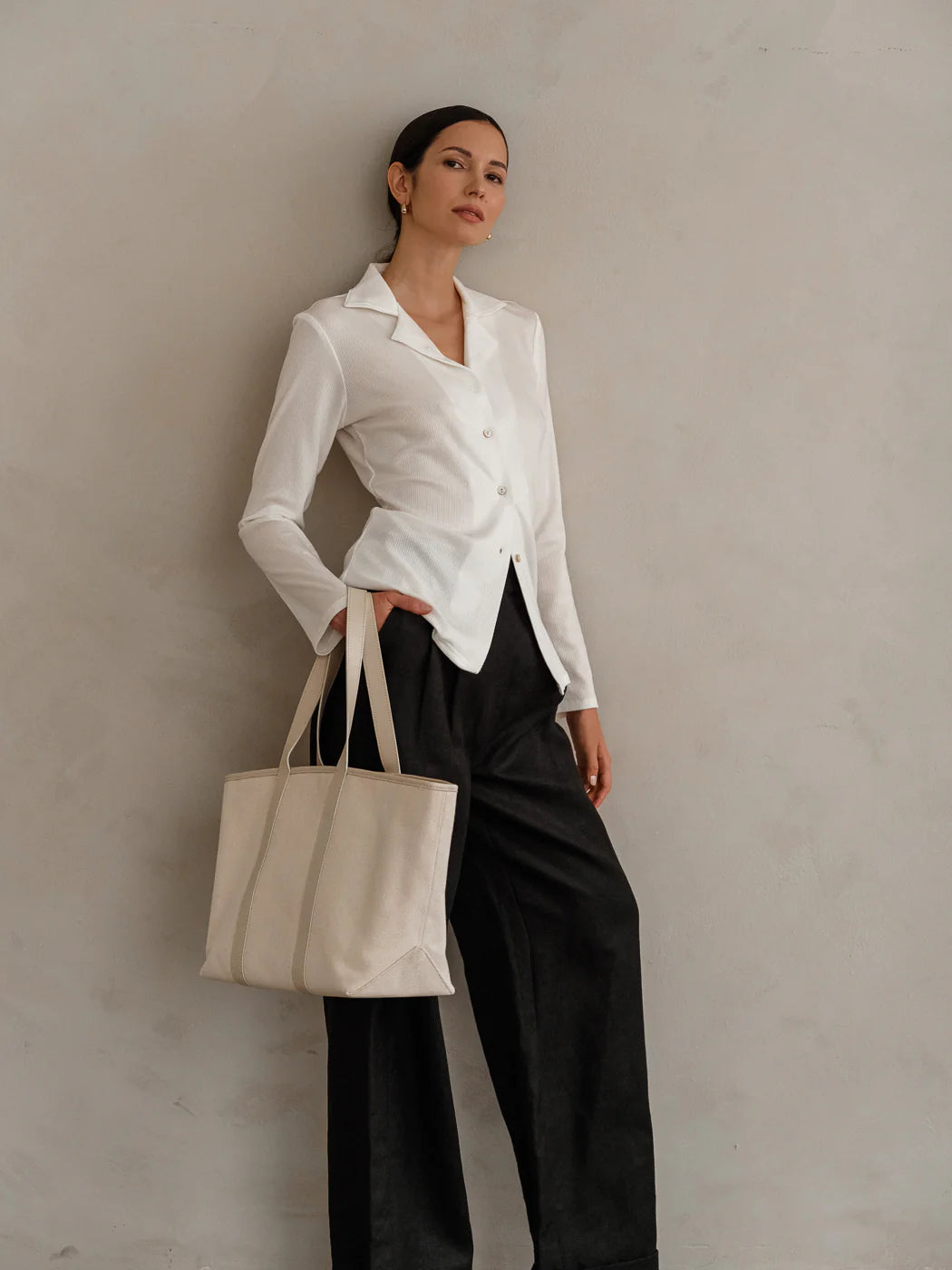 Structured Tote Bag