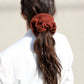 Na Nin Rippled Cotton Scrunchie / Available In Multiple Colors