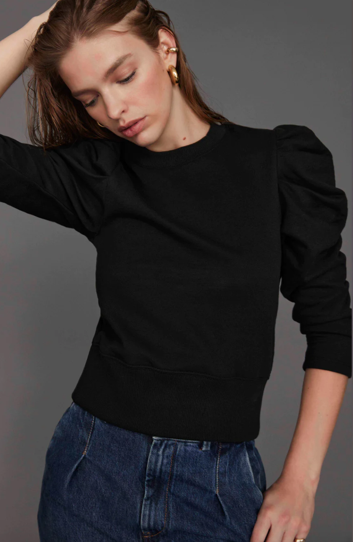 The Just Enough Puff Sweatshirt