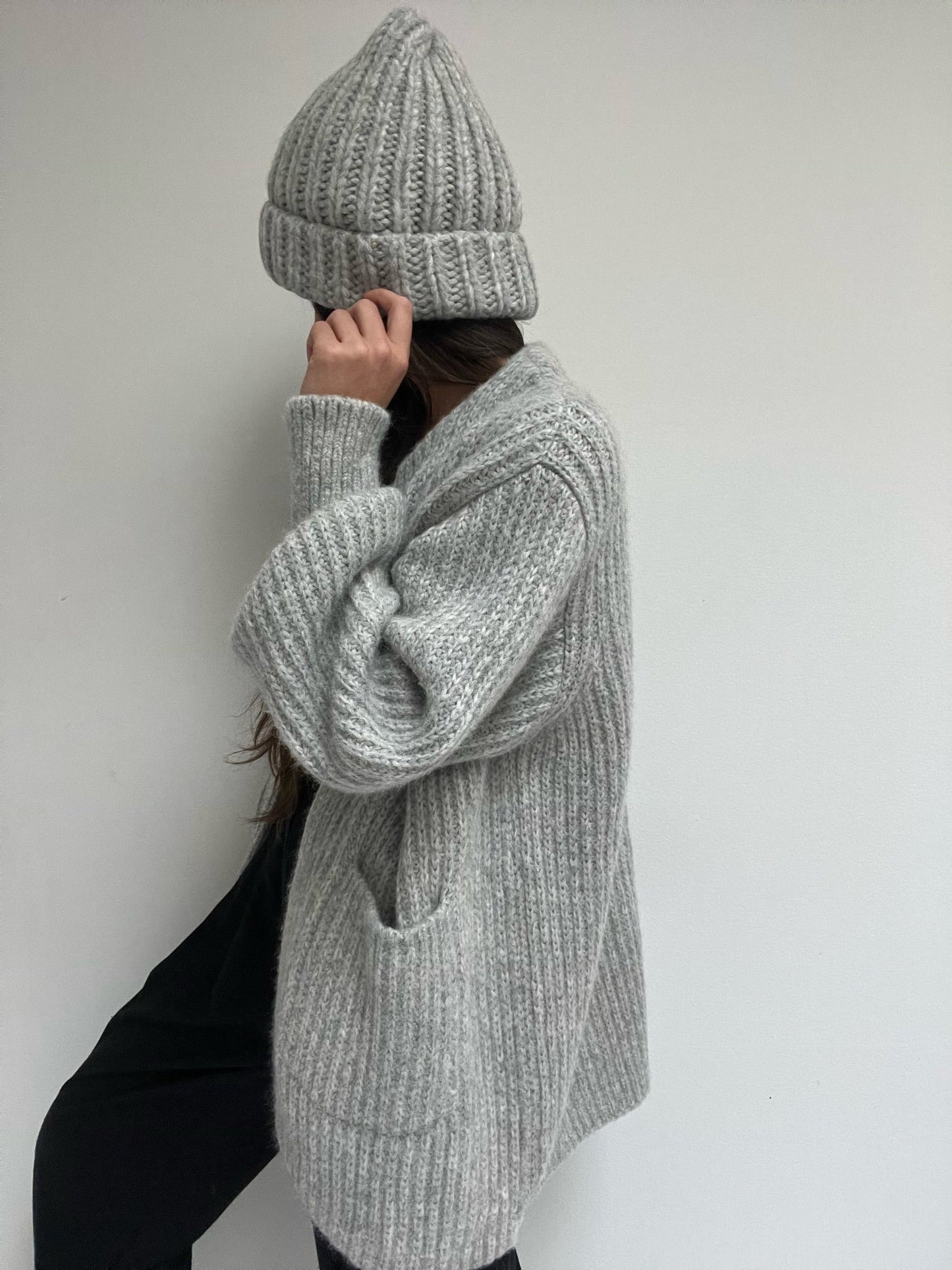 Dylan Knitted Alpaca Coat