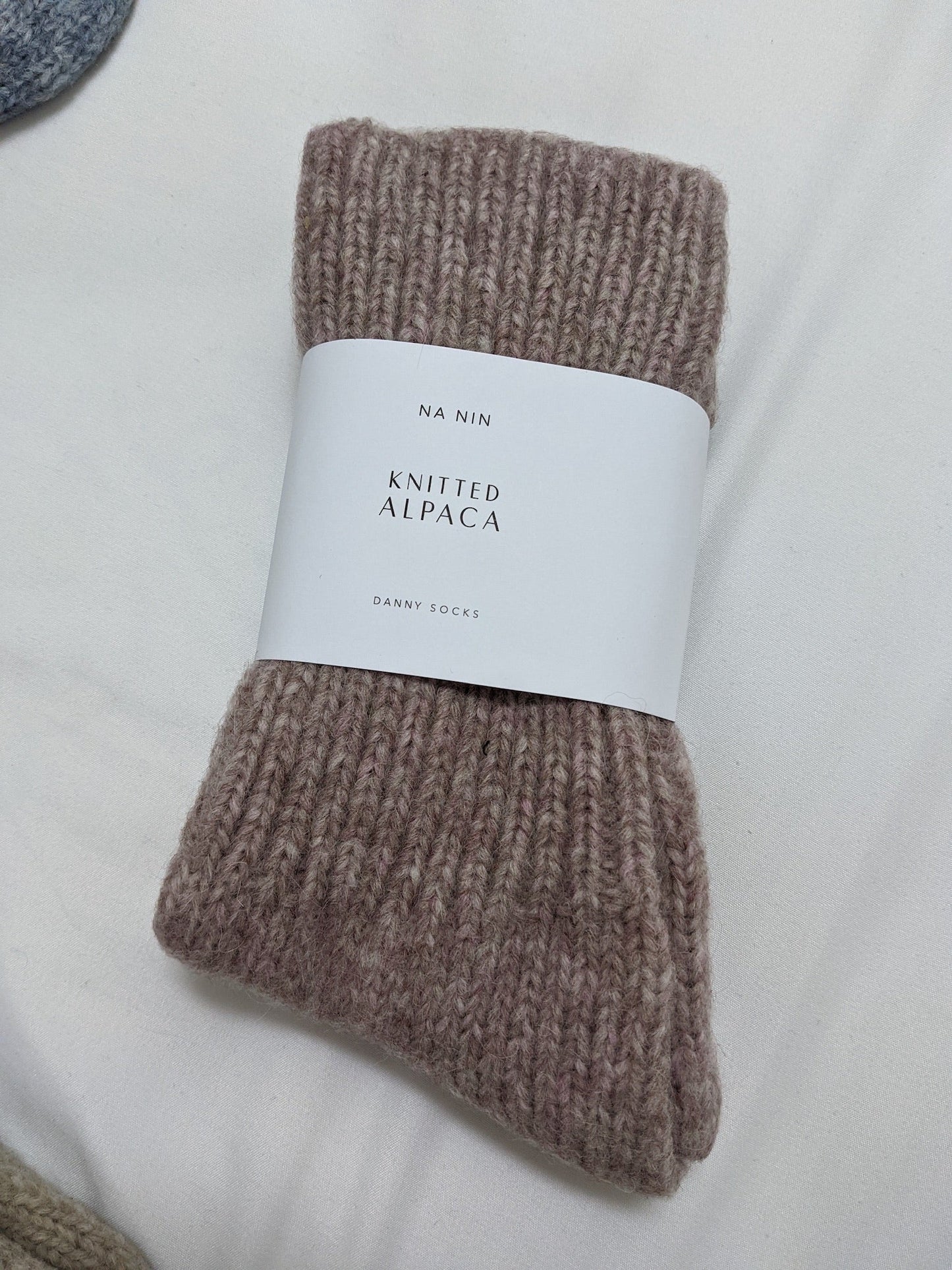 Danny Knitted Alpaca Socks