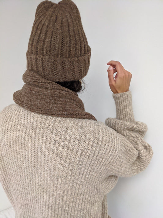 Frankie Knitted Alpaca Hat