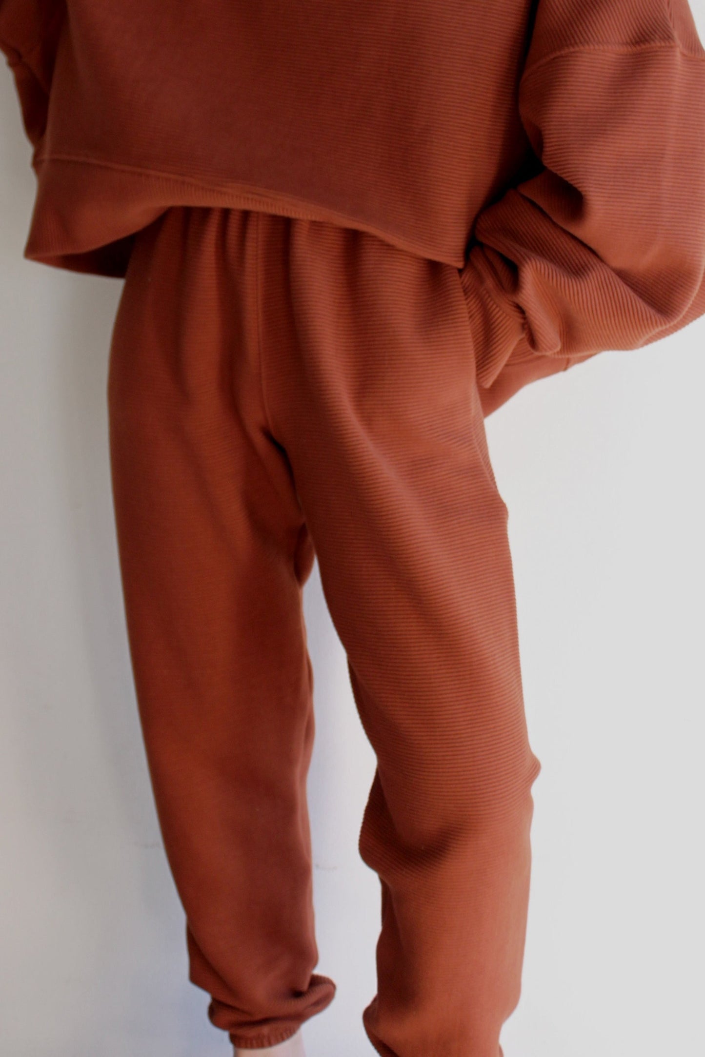 Franklin Rippled Cotton Sweatpants