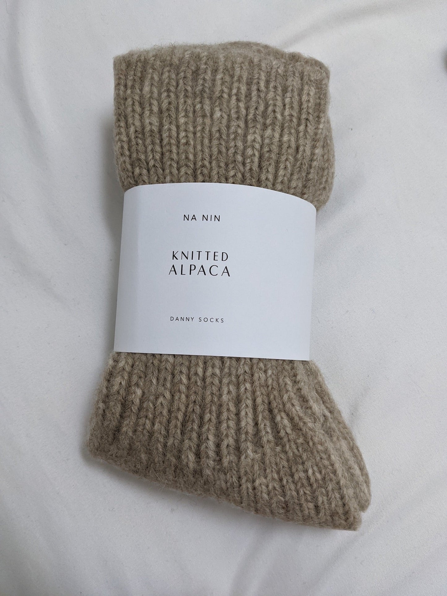 Danny Knitted Alpaca Socks