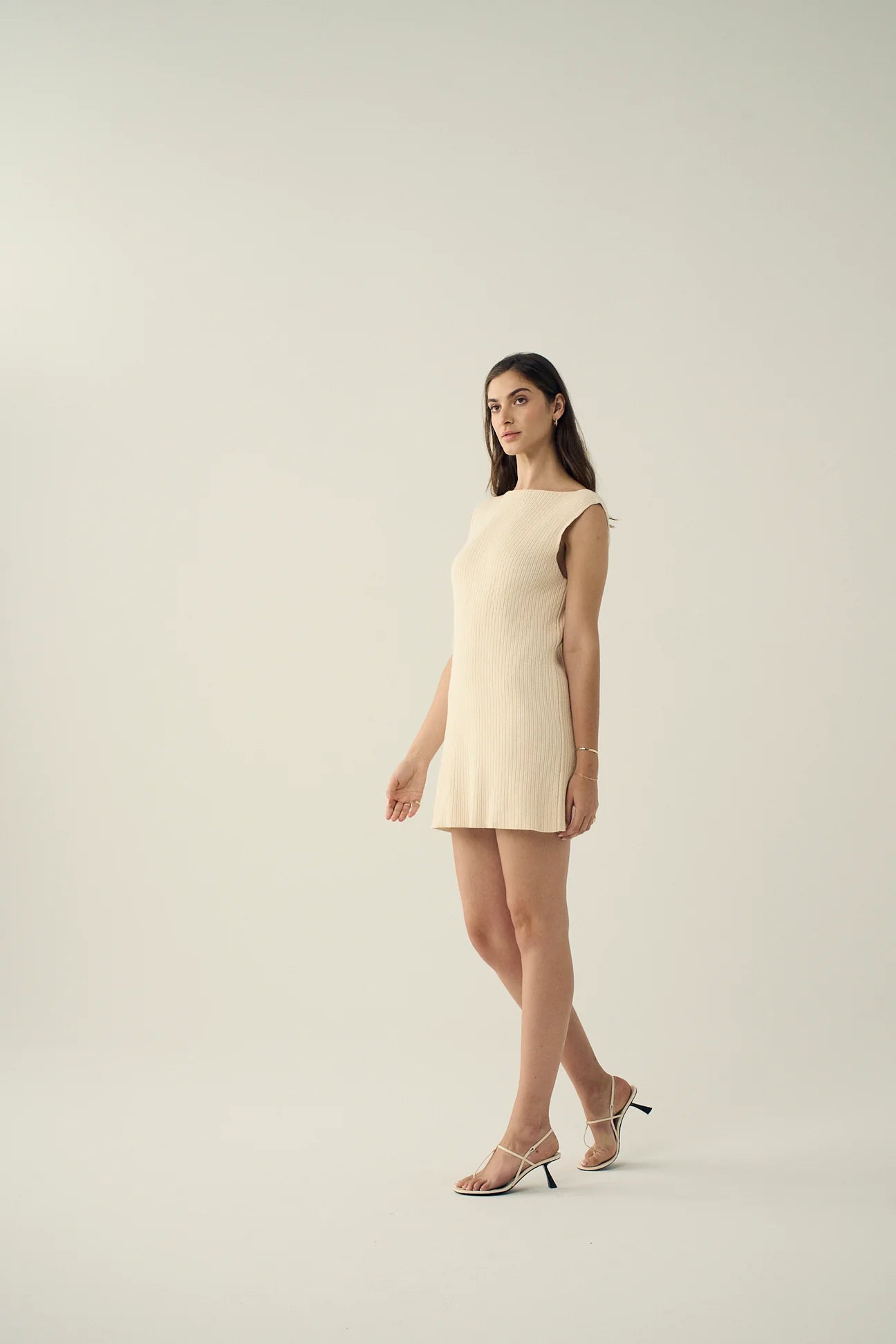 Reversible Regenerative Ribbed Knit Dress