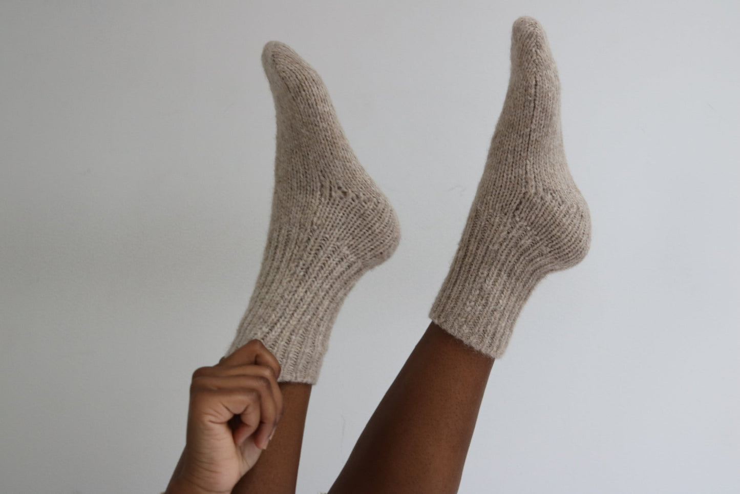 Danny Knitted Alpaca Socks